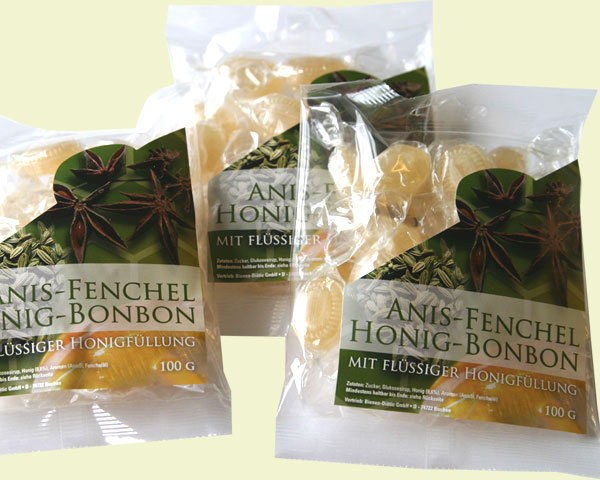 Anis-Fenchel-Honig-Bonbon