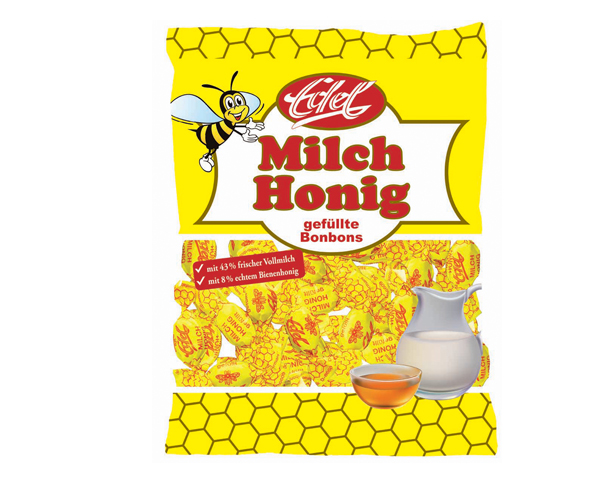 Milch-Honig Bonbon